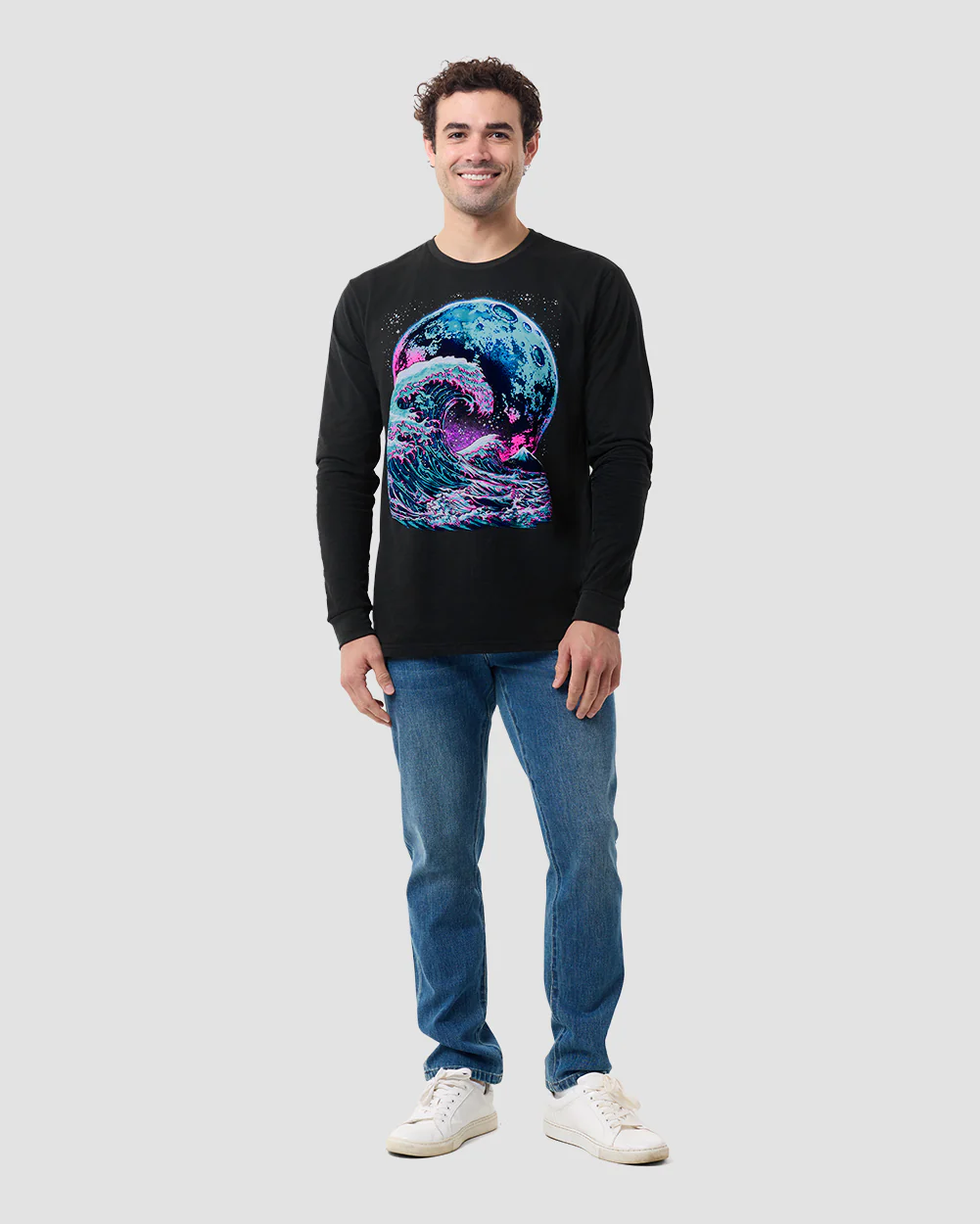 Tidal Surge Glow-in-the-Dark Long Sleeve Tee - Image 5