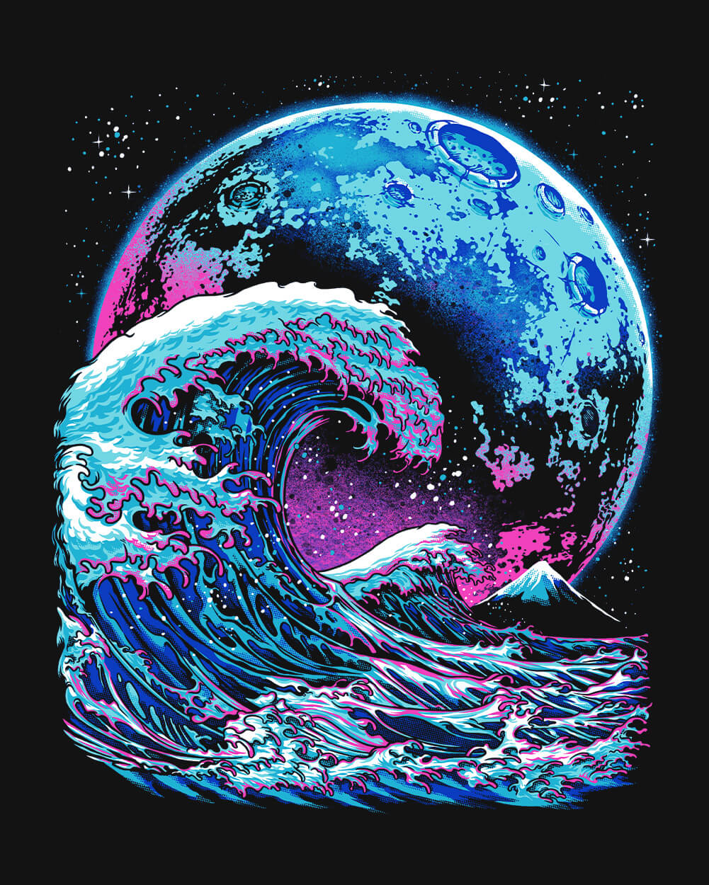 Tidal Surge Glow-in-the-Dark Tee - Image 4