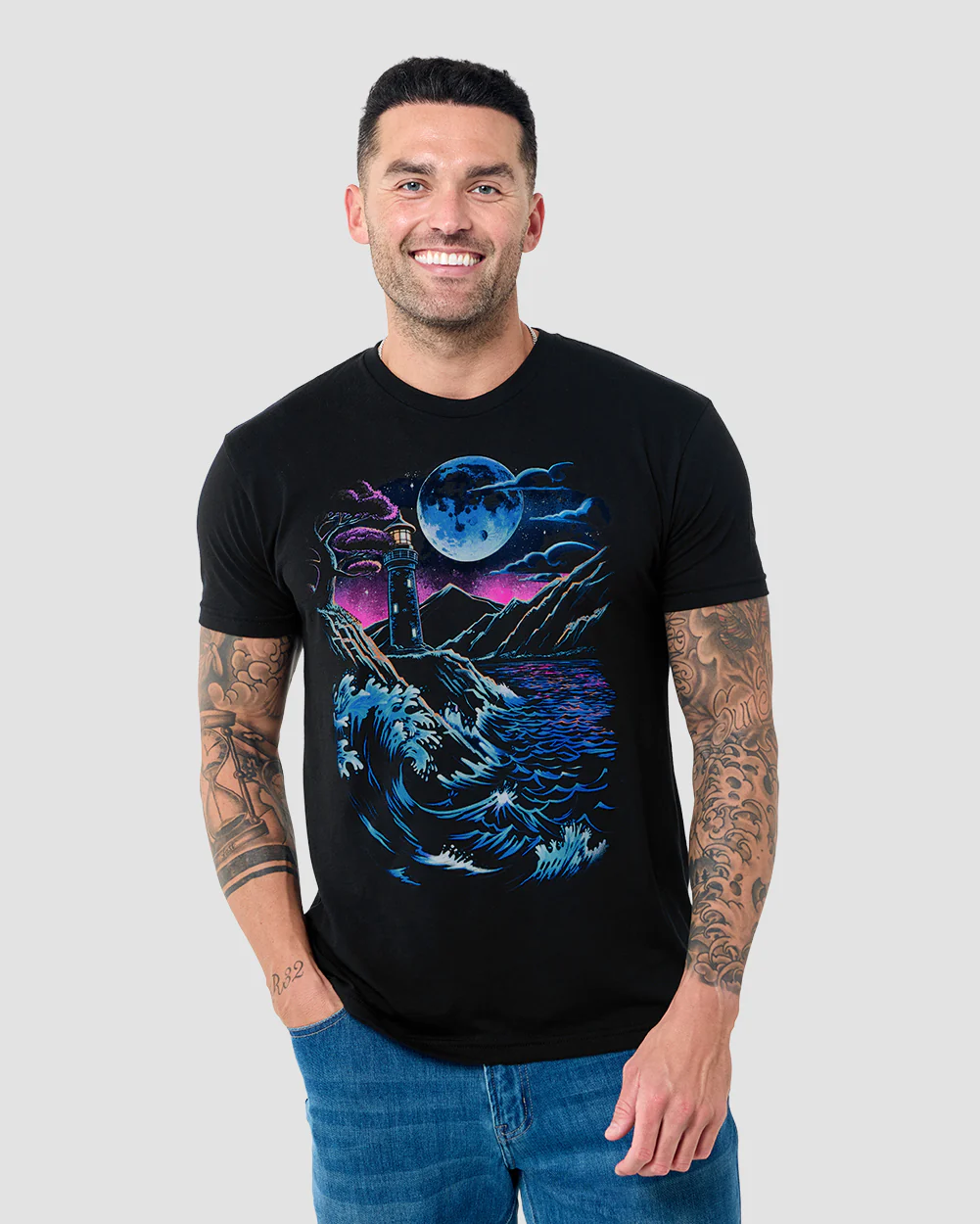Tidal Watch Glow-in-the-Dark Tee - Image 3