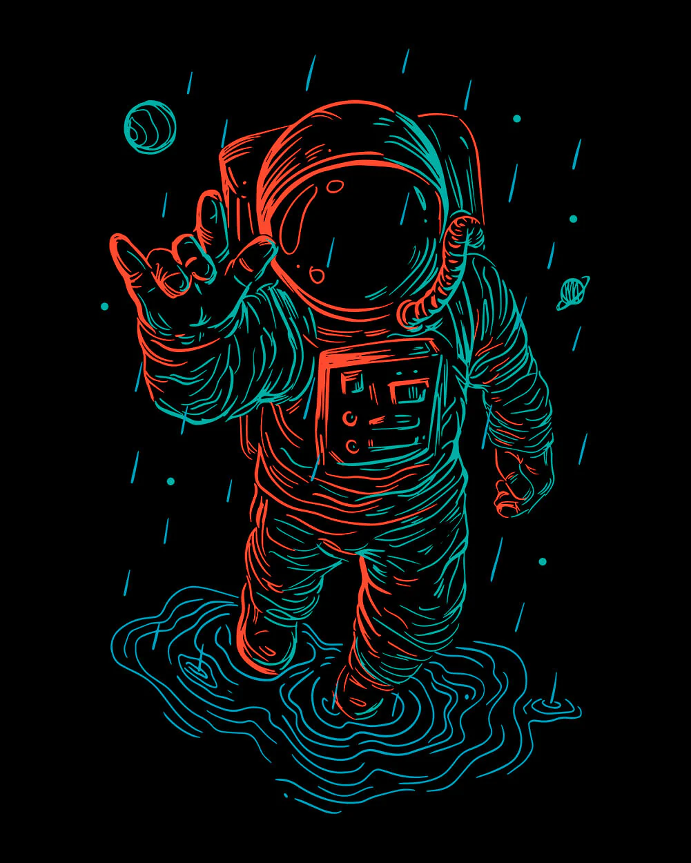 Universal Love II Glow-in-the-Dark Tee - Image 4