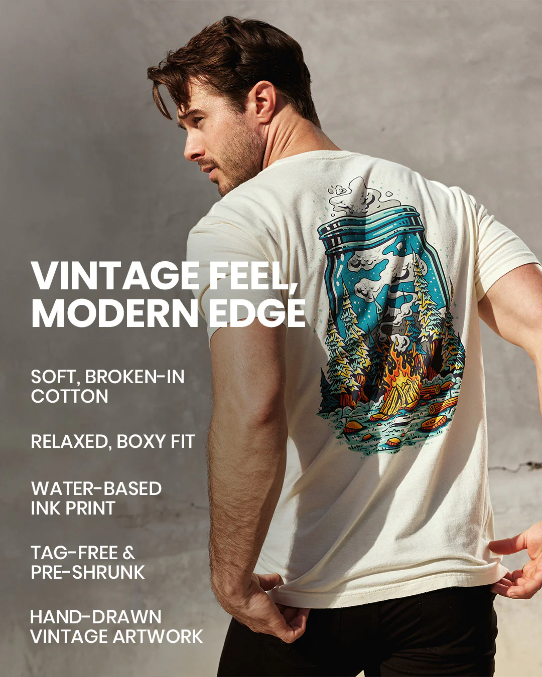 Wild Retreat Vintage Tee - Image 7